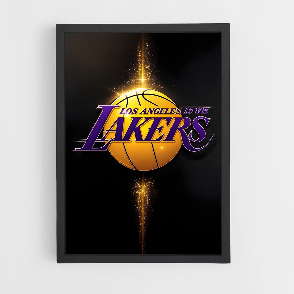 ap-los angeles lakers-3 cadre Noir