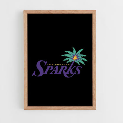 ap-los angeles sparks-4 cadre Bois clair