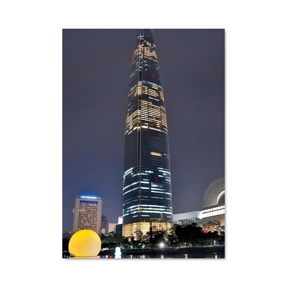 Poster Lotte world tower 89280