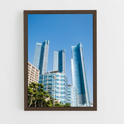 ap-lotte world tower-2 cadre Bois foncé
