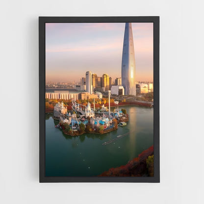 ap-lotte world tower-6 cadre Noir