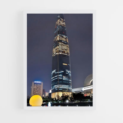 ap-lotte world tower-7 cadre Blanc