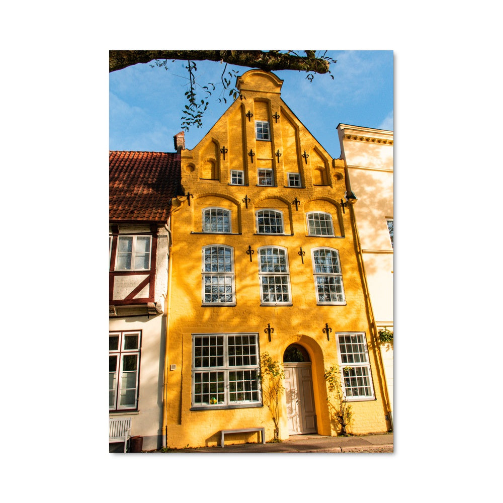 Poster L'Horloge de Lübeck