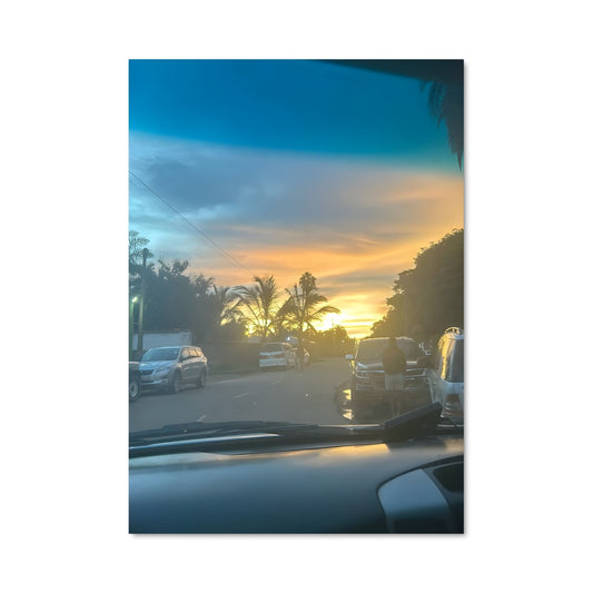 Poster Crépuscule sur Lubumbashi