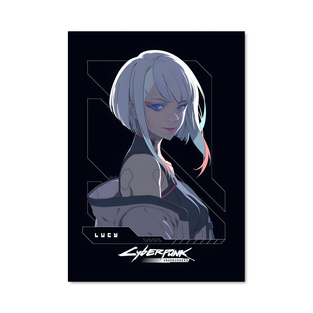 Poster Lucy dans la Nuit Cybernétique