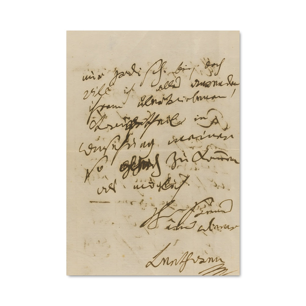 Poster Lettre à Beethoven