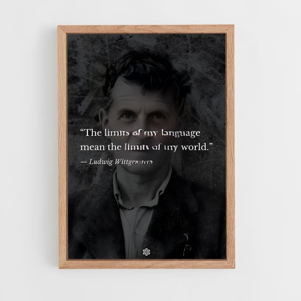 ap-ludwig wittgenstein-2 cadre Bois clair