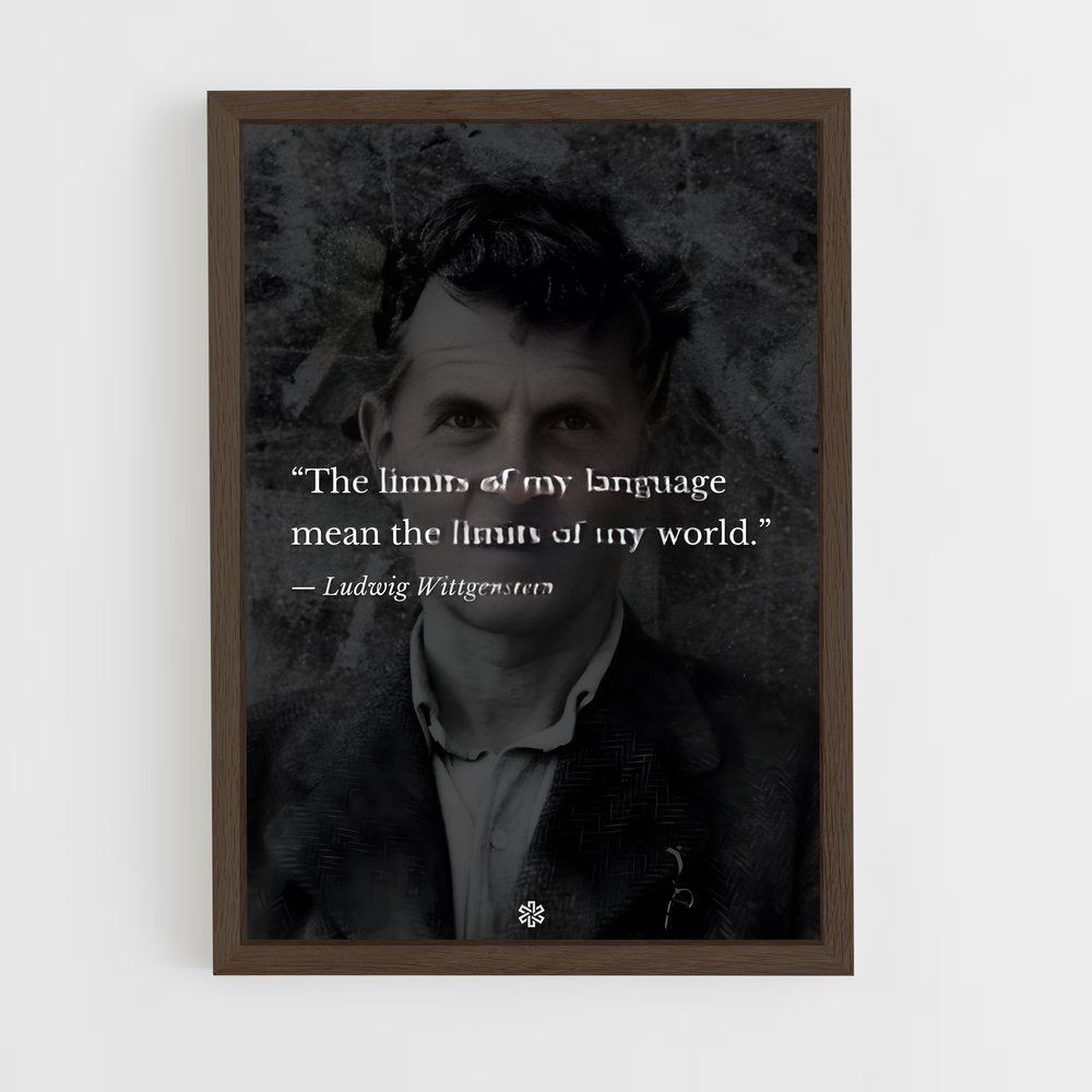 ap-ludwig wittgenstein-2 cadre Bois foncé