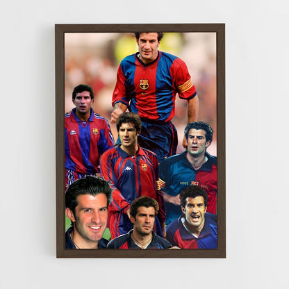 ap-luis figo-2 cadre Bois foncé