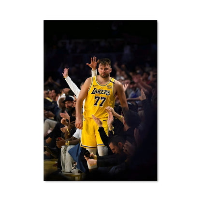 Poster Luka en Jaune