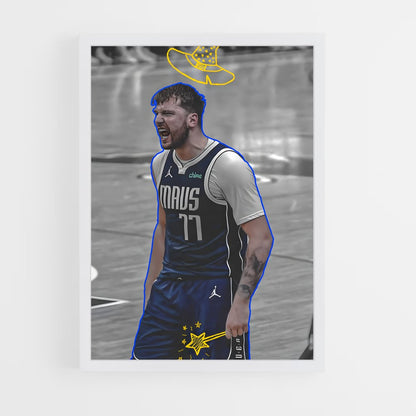 ap-luka doncic-1 cadre Blanc