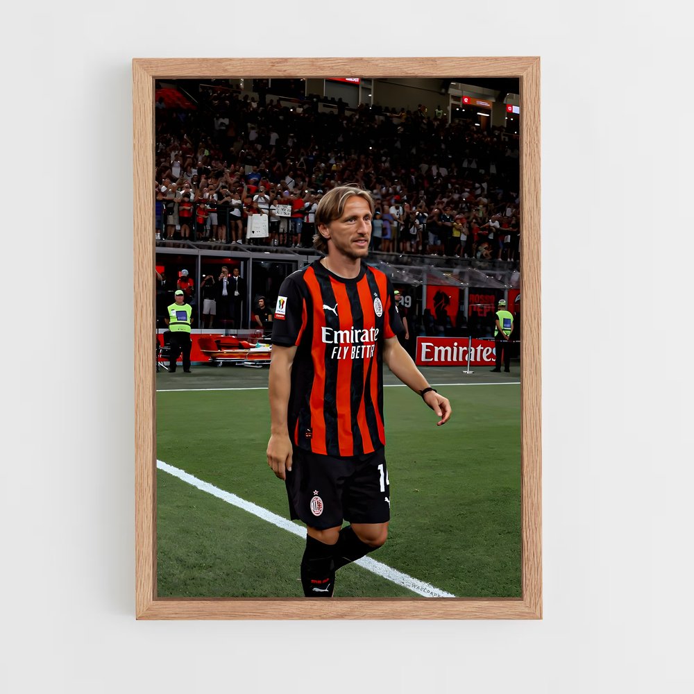 ap-luka modric-11 cadre Bois clair