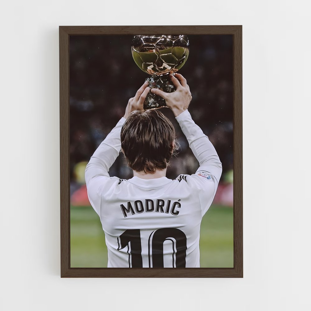 ap-luka modric-2 cadre Bois foncé