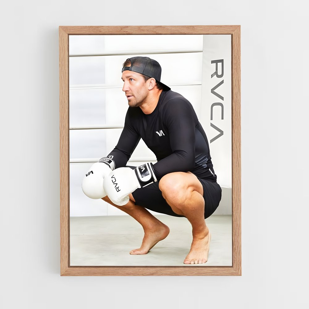ap-luke rockhold-1 cadre Bois clair