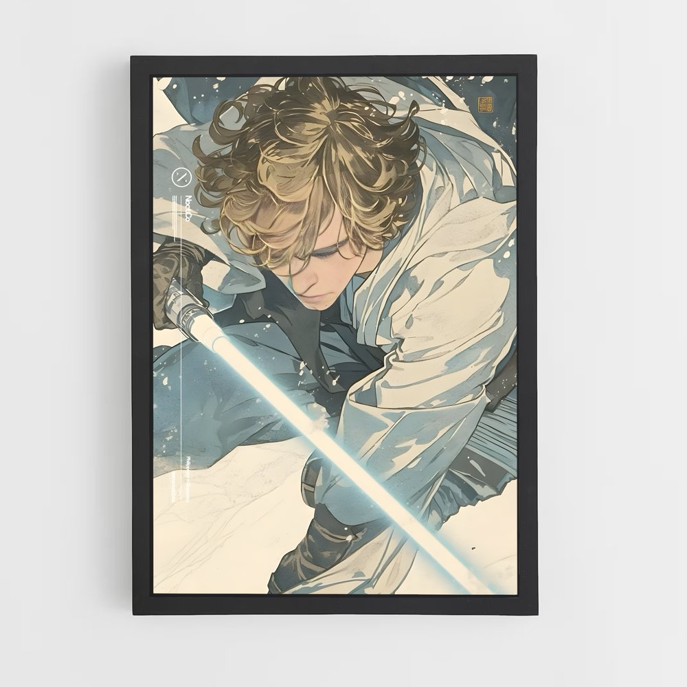 ap-luke skywalker-1 cadre Noir