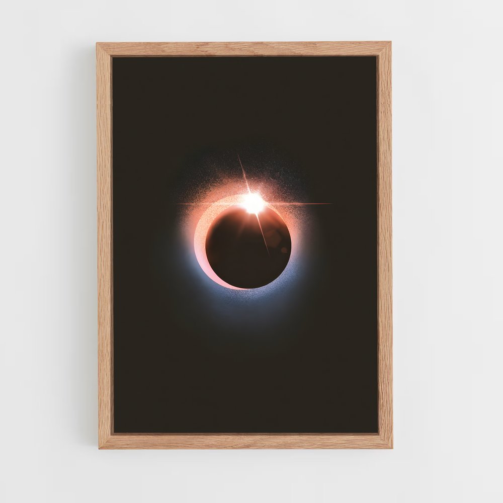 ap-lunar eclipse-2 cadre Bois clair