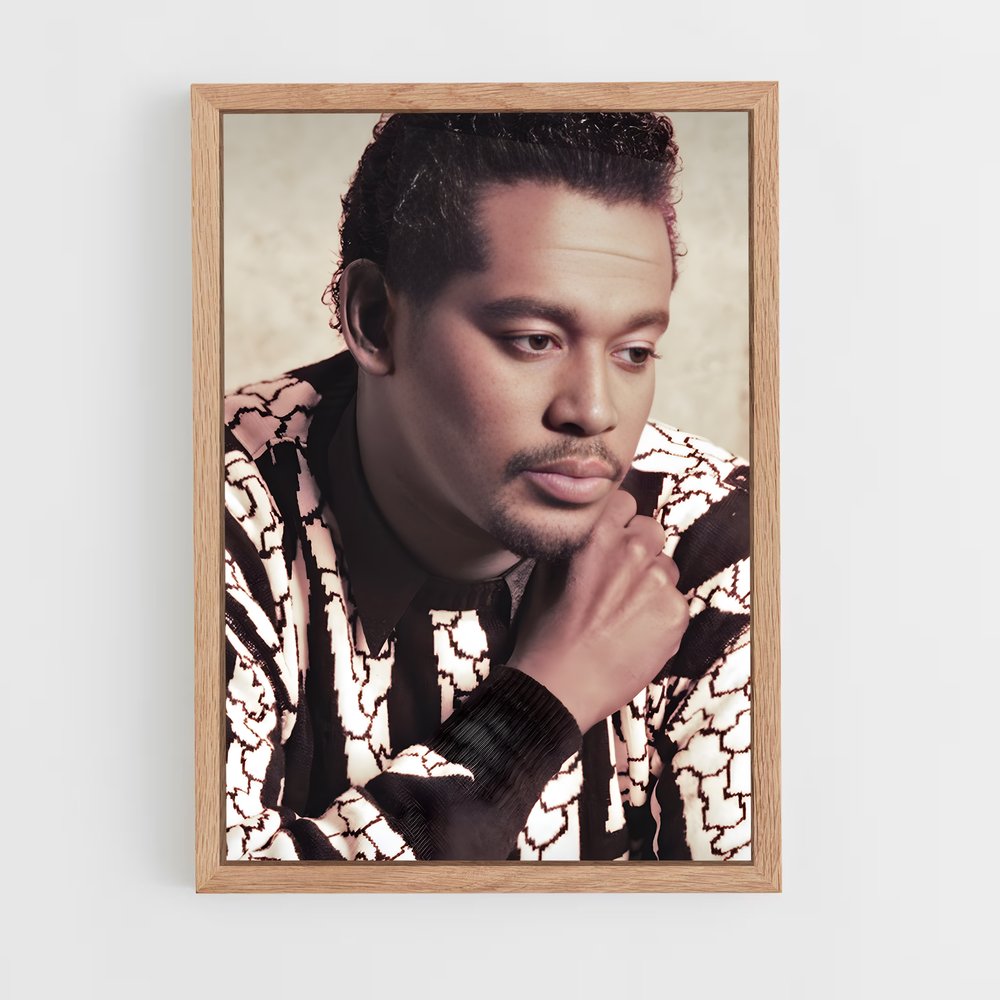 ap-luther vandross-5 cadre Bois clair