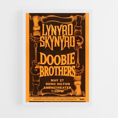 ap-lynyrd skynyrd-7 cadre Blanc