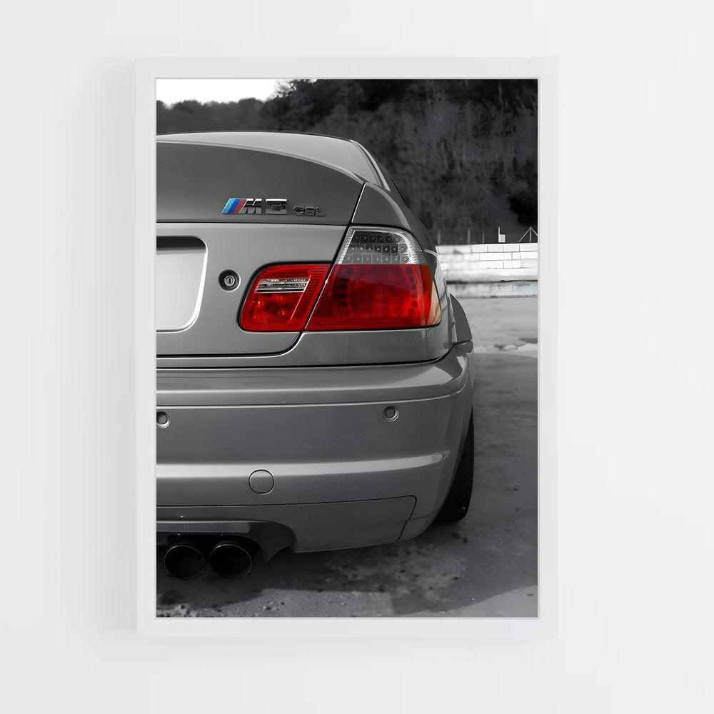 ap-m3 e46 csl-6 cadre Blanc