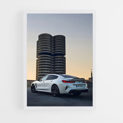 ap-m8 gran coupe-1 cadre Blanc