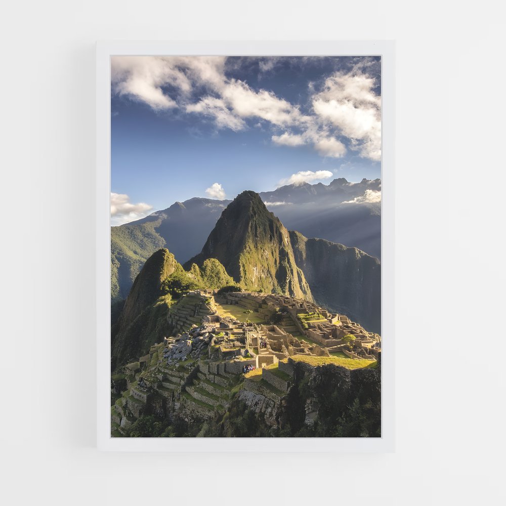 ap-machu picchu-1 cadre Blanc