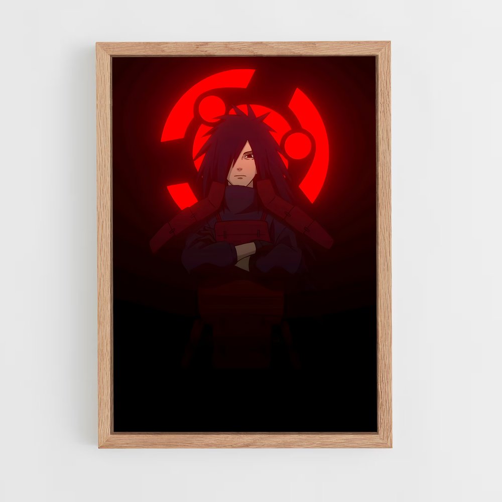 ap-madara uchiha-9 cadre Bois clair