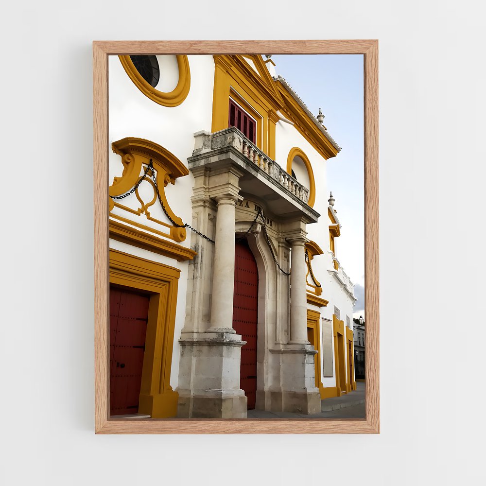 ap-maestranza sevilla-3 cadre Bois clair