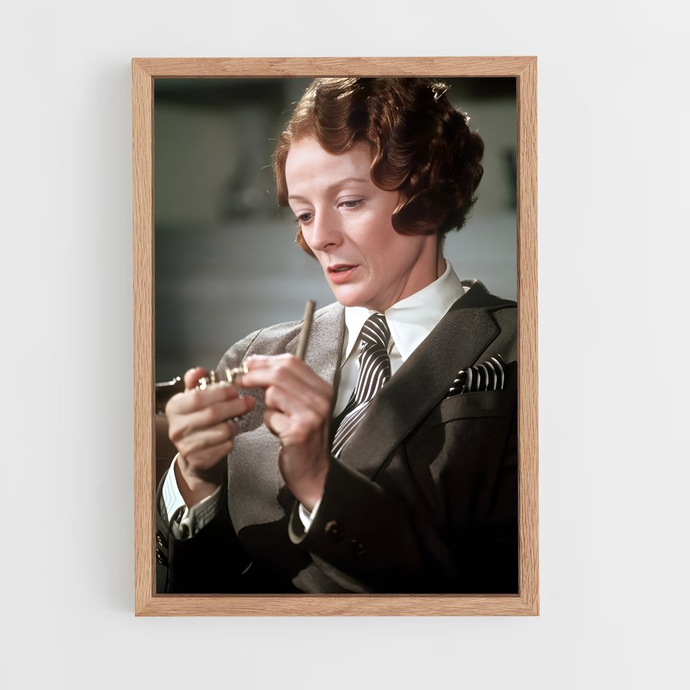 ap-maggie smith-3 cadre Bois clair