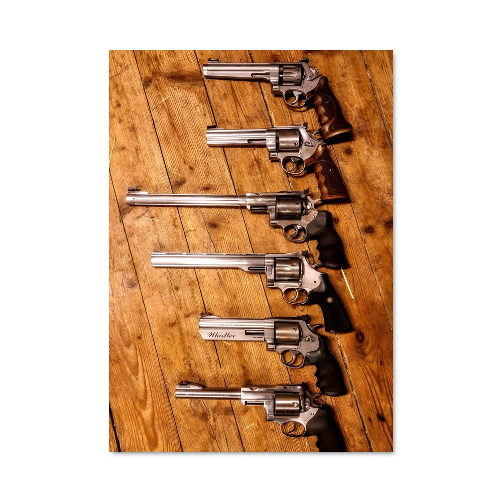 Poster Pluie de Revolvers