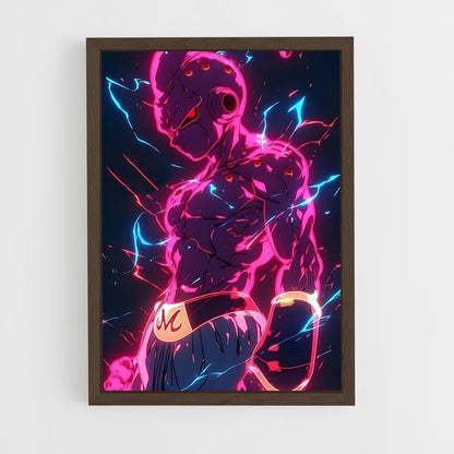 ap-majin buu-4 cadre Bois foncé