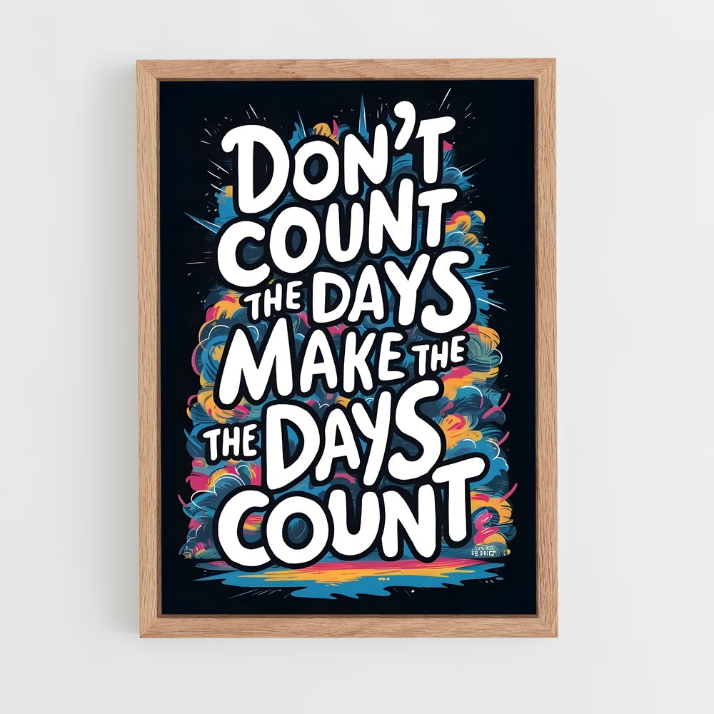 ap-make today count-1 cadre Bois clair