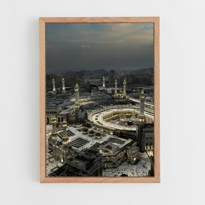ap-makkah-14 cadre Bois clair