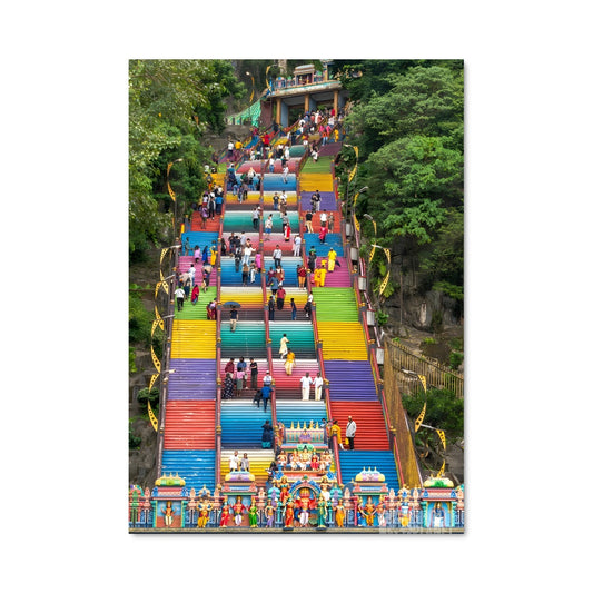 Poster Escalier Émeraude