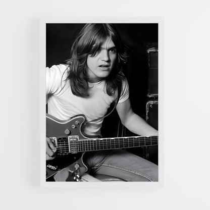 ap-malcolm young-1 cadre Blanc