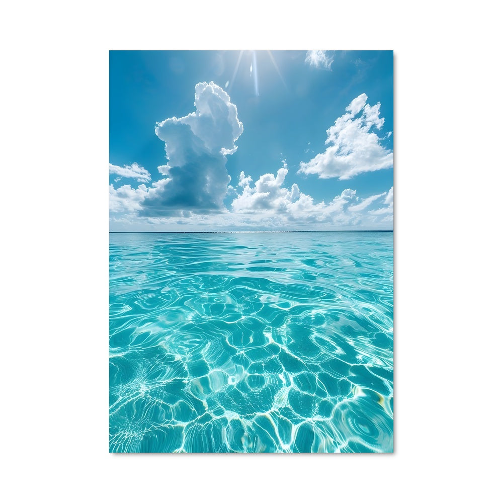 Poster Maldives beach 94454