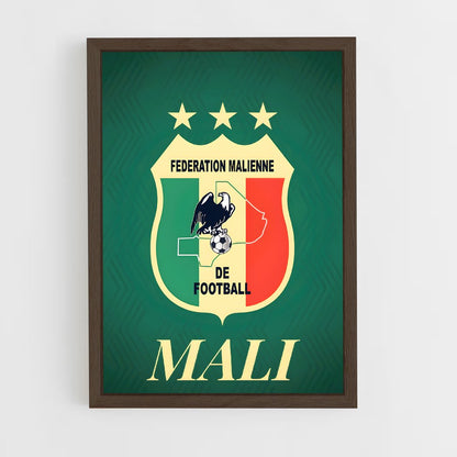 ap-mali national football team-2 cadre Bois foncé