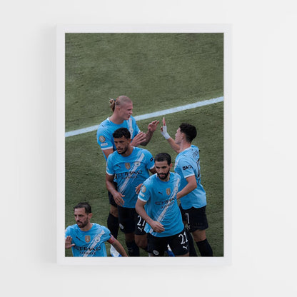 ap-manchester city fc-11 cadre Blanc