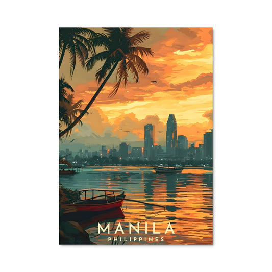 Poster Naviguer à Manille