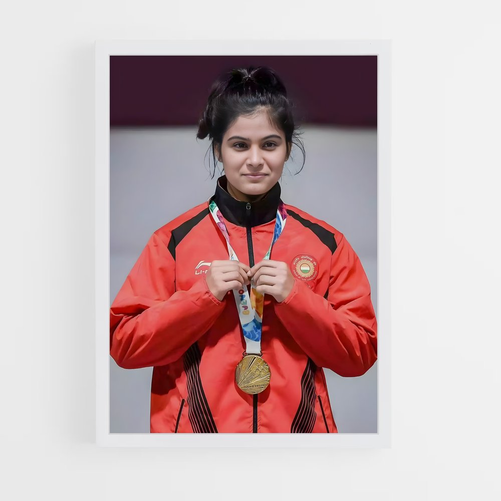ap-manu bhaker-2 cadre Blanc