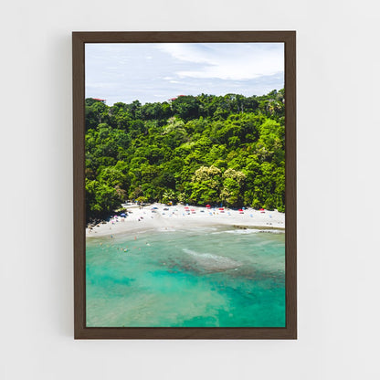 ap-manuel antonio beach-6 cadre Bois foncé