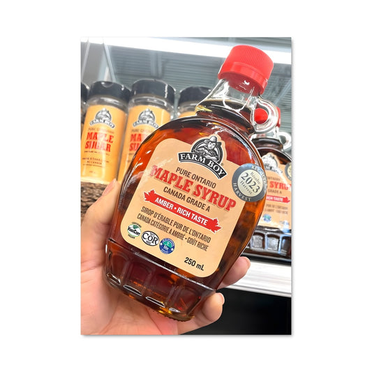 Poster Sirop d'Érable