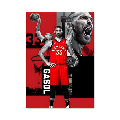 Poster Game Time avec Marc Gasol