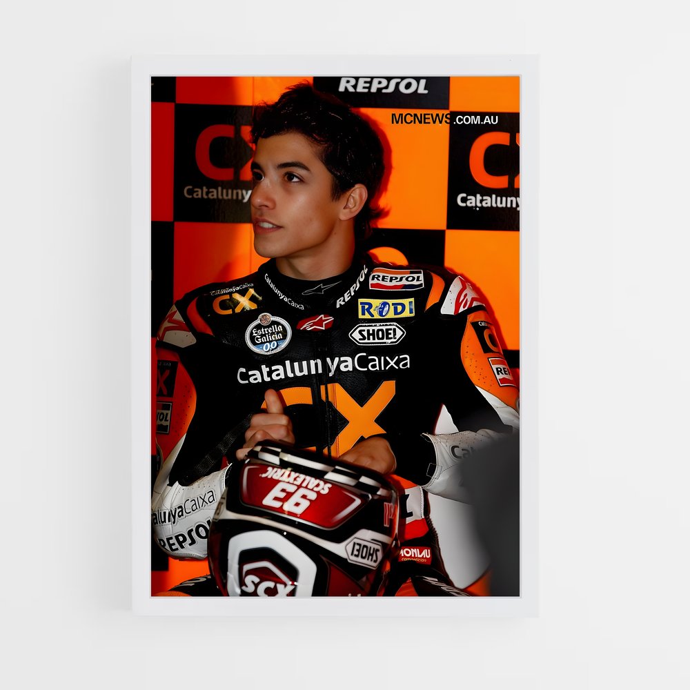 ap-marc marquez-2 cadre Blanc