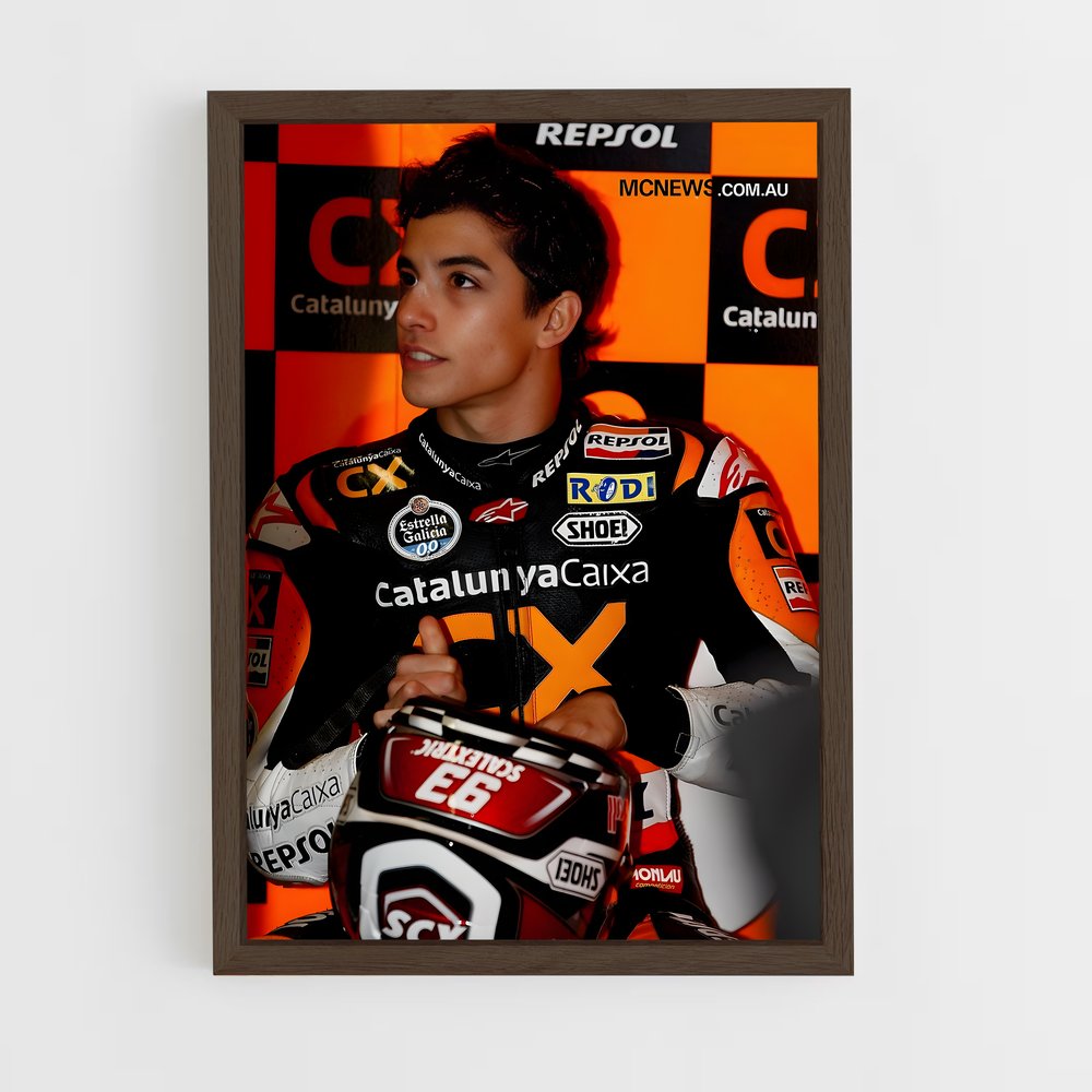 ap-marc marquez-2 cadre Bois foncé
