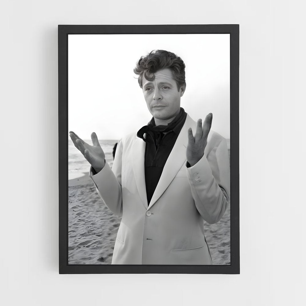ap-marcello mastroianni-3 cadre Noir