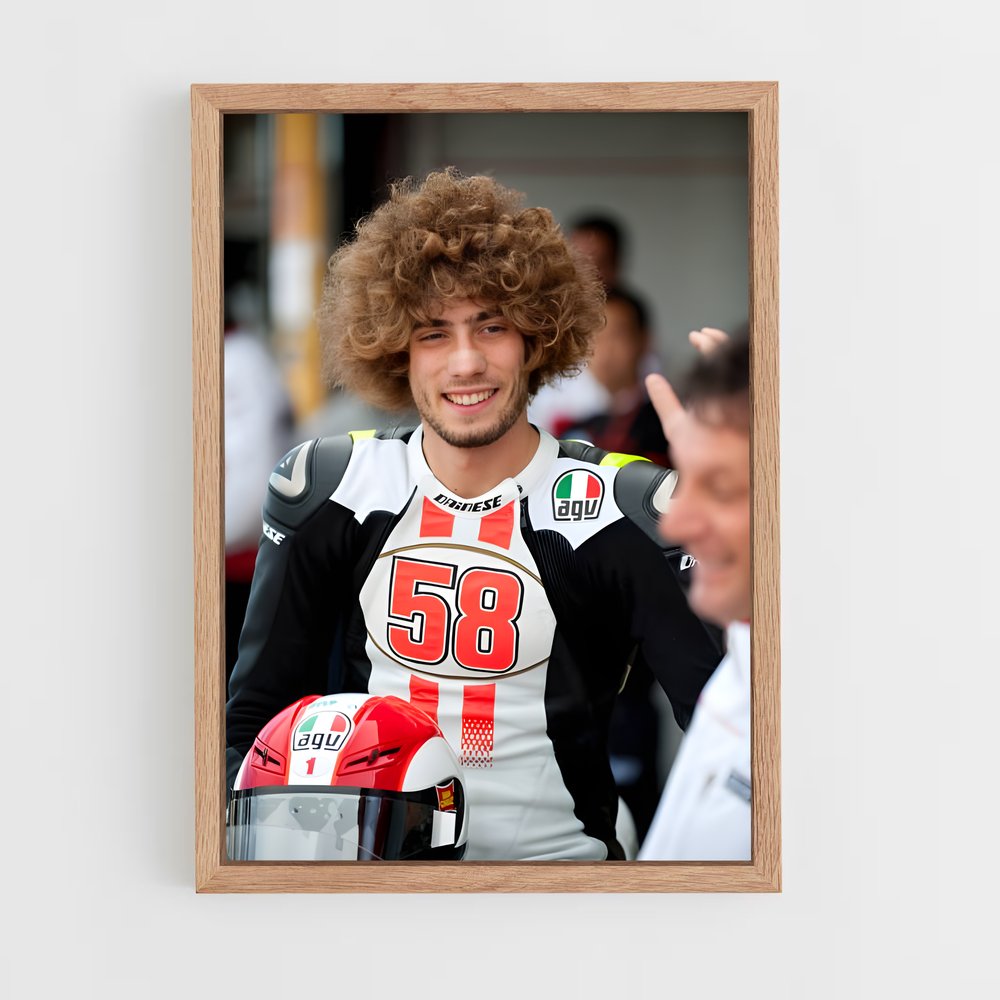 ap-marco simoncelli-2 cadre Bois clair