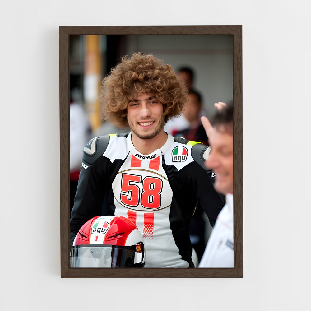 ap-marco simoncelli-2 cadre Bois foncé