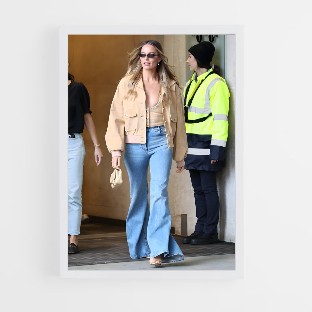 ap-margot robbie-3 cadre Blanc