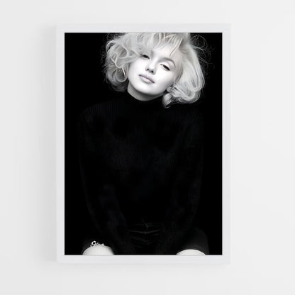 ap-marilyn monroe-2 cadre Blanc