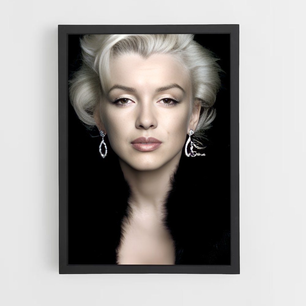 ap-marilyn monroe-5 cadre Noir